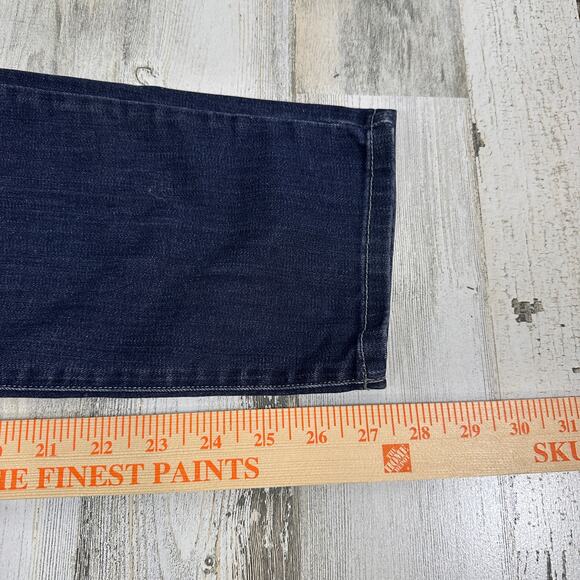 Eileen Fisher Dark Wash Straight Leg Jeans – Size 12 – MSRP $188 - Picture 8 of 8